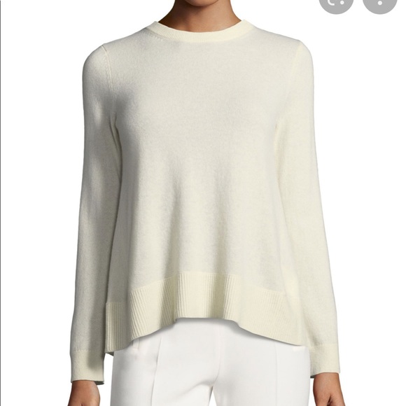 EUC Club Monaco Cashmere Bow Sweater - Picture 2 of 8